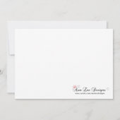 Invitation au Baby shower de jouet de singe rouge  (Dos)