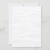 Invitation au Baby shower de la caille de bois II (Dos)