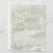 Invitation au Baby shower de l'arbre de l'arbre de (Dos)