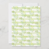 Invitation au Baby shower de Lion neutre (Dos)