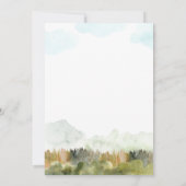 Invitation au Baby shower de l'ours en peluche neu (Dos)