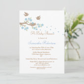 Invitation au Baby shower de nidification des oise (Debout devant)