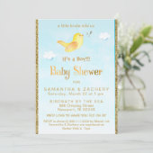 *~* Invitation au Baby shower de Parties scintilla (Debout devant)