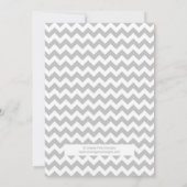 Invitation au Baby shower de petit agneau doux (Dos)