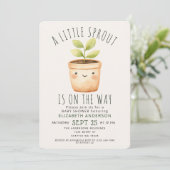 Invitation au Baby shower de printemps de Little S (Debout devant)