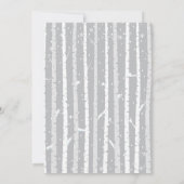 Invitation au Baby shower de renard de cerf de boi (Dos)