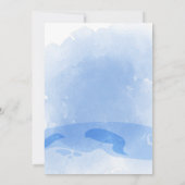 Invitation au Baby shower de requins (Dos)