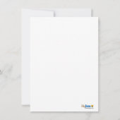 Invitation au Baby shower de rétrohoe de construct (Dos)