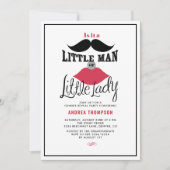 Invitation au Baby shower de révélations rétrospec (Devant)