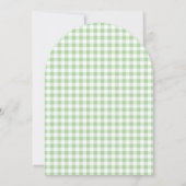 Invitation au Baby shower de Sprout doux (Dos)