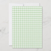 Invitation au Baby shower de Sprout doux (Dos)
