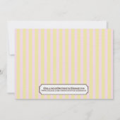 Invitation au Baby shower de Woodland| Fille (Dos)