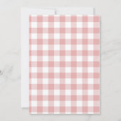 Invitation au Baby shower des agriculteurs (Dos)