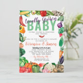 Invitation au Baby shower des agriculteurs (Debout devant)