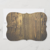 Invitation au Baby shower des animaux de ferme (Dos)