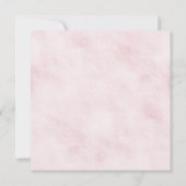 Invitation au Baby shower des filles de bois (Dos)