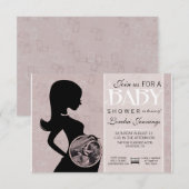 Invitation au Baby shower d'images Ultrasound (Devant / Derrière)