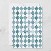 Invitation au Baby shower du Carnaval | Douche cir (Dos)