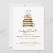 Invitation au Baby shower du livre de récits suiva (Devant)