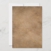 Invitation au Baby shower du livre de récits suiva (Dos)