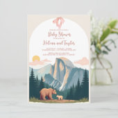 Invitation au Baby shower du parc national | Baby  (Debout devant)