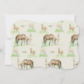 Invitation au Baby shower du poulailler (Dos)