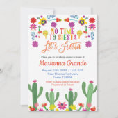 Invitation au Baby shower Floral du Mexique (Devant)