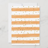 Invitation au Baby shower Little Cutie (Dos)