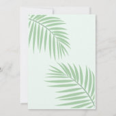 Invitation au Baby shower Little King Lion (Dos)