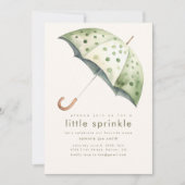 Invitation au Baby shower Little Sprinkl (Devant)