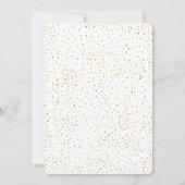 Invitation au Baby shower Maman & Baby Cupcake (Dos)