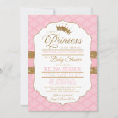 Invitation au Baby shower royal de la petite princ (Devant)