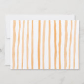 Invitation au Baby shower rugissant (Dos)