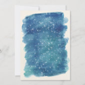 Invitation au Baby shower spatial de Girls Planets (Dos)