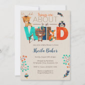 Invitation au Baby shower tribal - Boho Invitation (Devant)