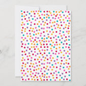 Invitation au Baby shower Twin Fiesta (Dos)