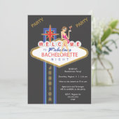 Invitation au Bachelorette de la Nuit des Filles (Debout devant)