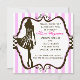 Invitation au Bachelorette de la Nuit des Filles