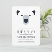 Invitation au bain de l'ours polaire et au déjeune (Debout devant)