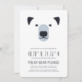 Invitation au bain de l'ours polaire et au déjeune (Devant)