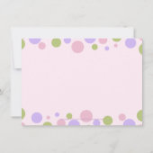 Invitation au bal de danse (Dos)