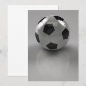 Invitation au bal de football (Devant / Derrière)