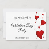Invitation au bal de la Saint Valentin (Devant)