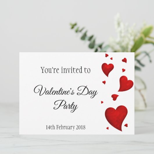 Invitation au bal de la Saint Valentin (Debout devant)