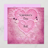 Invitation au bal de Saint-Valentin (Devant / Derrière)