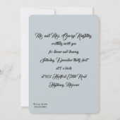 Invitation au Bal des Fées Antique (Dos)