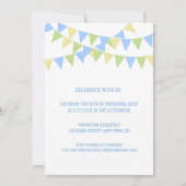 Invitation au ballons d'anniversaire (Devant)