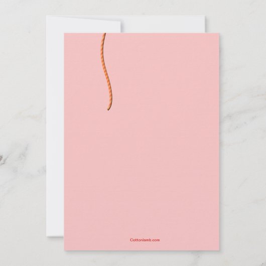 Invitation au ballons de la Saint-Valentin (Dos)