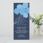 Invitation au Balloon Bouquet Party (Debout devant)