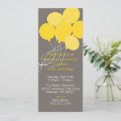 Invitation au Balloon Bouquet Party (Debout devant)